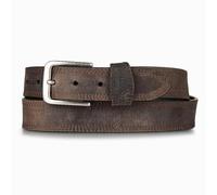 WOLVERINE Men's Belt, Rugged-Brown, 40