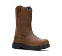 Wolverine Men's Carlsbad Waterproof Steel Toe Wellington Construction Boot, Sudan Brown, 9.5
