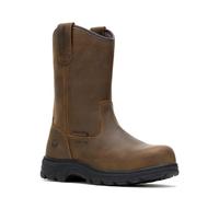 Wolverine Men's Carlsbad Waterproof Steel Toe Wellington Construction Boot, Sudan Brown, 9.5 X-Wide