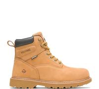 Wolverine Men's Floorhand 6 Inch Waterproof Steel Toe Work Shoe, Wheat, 14 M US