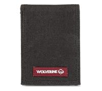 WOLVERINE Men's Guardian Cotton Wallet and Card Case, RFID Protection, Multi-Pocket, Onyx, One Size
