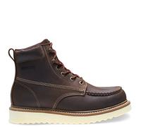 WOLVERINE Men's Loader 6" Soft Toe Wedge Work Boot, Brown, 7 M US