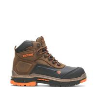 Wolverine Men's Overpass 6" Composite Toe Waterproof Work Boot, Summer Brown, 10 M US