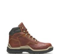 WOLVERINE Men's Raider DuraShocks 6 Inch Soft Toe Construction Boot, Peanut, 8 UK
