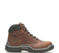 Wolverine Men's Raider DuraShocks 6" Waterproof Composite Toe Construction Boot, Peanut, 9.5 X-Wide