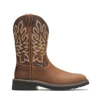 Wolverine Men's Rancher Steel Toe Construction Boot, Tobacco, 12