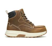 WOLVERINE Men's Ride Performance Waterproof Composite Toe Wedge Construction Boot, Cashew, 13 X-Wide