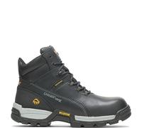 Wolverine Mens Tarmac Waterproof Reflective Composite-Toe 6" Work Boot, Black, 11.5 XW US