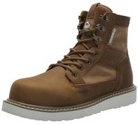 WOLVERINE Men's Trade Wedge Unlined Canvas 6" Composite Toe Industrial Boot, Coyote, 10 UK
