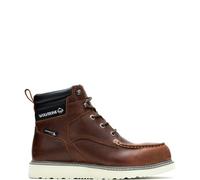Wolverine Men's Trade Wedge Waterproof 6" Construction Boot, Rust, 11 UK