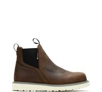 Wolverine Romeo Men's Trade Wedge Waterproof Steel Toe Construction Boot, Sudan Brown, 45 EU X-Weit