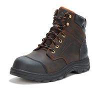 Wolverine Unisex Adult Carlsbad Cap-toe 6", Brown, 8.5 X-Wide