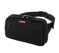 WOLVERINE Unisex's Guardian Cotton Pack-Multiple Compartments & Loops for Gear, Adjustable Waist Belt-Onyx, One Size