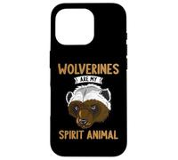 Wolverines are my spirit Animal Wolverine Case for iPhone 16 Pro