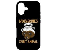 Wolverines are my spirit Animal Wolverine Case for iPhone 17