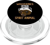 Wolverines are my spirit Animal Wolverine PopSockets PopGrip for MagSafe
