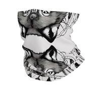 Wolves And Dream Catchers02 Print Headband Neck Gaiter Head Wrap Headwear