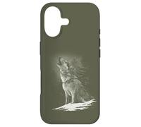 Wolves animal motif predators forest howling wolf Case for iPhone 17