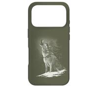 Wolves animal motif predators forest howling wolf Case for iPhone 17 Pro