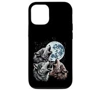 Wolves Cursed Moon Howl Funny Wolf Meme Parody Men Women Kid Case for iPhone 12/12 Pro