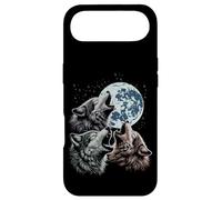 Wolves Cursed Moon Howl Funny Wolf Meme Parody Men Women Kid Case for iPhone Air