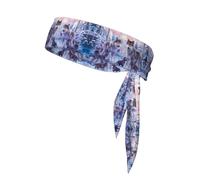 wolves family Double-sided athletic bandage with printed sports headband suitable for tennis ninja karate running and yoga