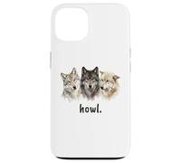 Wolves Howl Funny Wolf Lover Funny Howl Case for iPhone 13