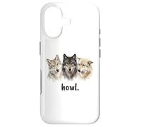 Wolves Howl Funny Wolf Lover Funny Howl Case for iPhone 17