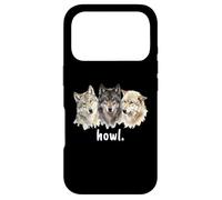 Wolves Howl Funny Wolf Lover Funny Howl Case for iPhone 17 Pro