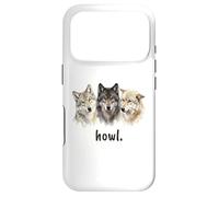 Wolves Howl Funny Wolf Lover Funny Howl Case for iPhone 17 Pro