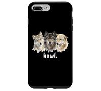 Wolves Howl Funny Wolf Lover Funny Howl Case for iPhone 7 Plus/8 Plus