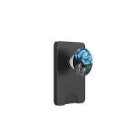 Wolves Howling Beneath Starry Sky and Bigfoot PopSockets PopWallet for MagSafe