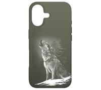 Wolves howling wolf motif predators forest animals Case for iPhone 17
