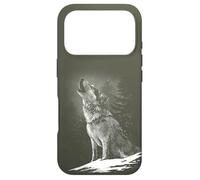 Wolves howling wolf motif predators forest animals Case for iPhone 17 Pro