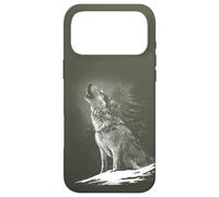 Wolves howling wolf motif predators forest animals Case for iPhone 17 Pro Max