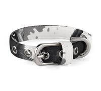 Wolves Love Under The Moon Wild Animal Dog Collar for Small Medium Dogs Breakaway Cute Kitten Cat Collar Soft Adjustable Dog Collars with Safety Buckle,Pet Accessories for Walking Running