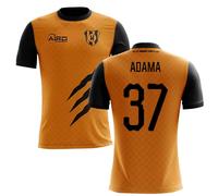 Wolves Men's 2025 - 2026 Wolverhampton Home Concept Football Shirt - Adama 37 in Orange | Size: Medium Wolves Orange M