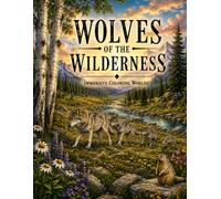 Wolves of the Wilderness: An Immersive Coloring Journey