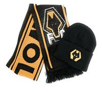 Wolves Supporters scarf & Hat set