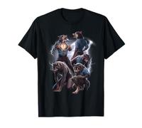 Wolves Werewolves Funny Alpha Wolf T-Shirt