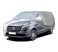 WOLWES Car Cover Are Suitable For Mercedes-Benz V-Class/Marco Polo/V-Class Extra Long V220d,V300d All-weather Windproof, Snowproof, Rainproof, UV-protected And Breathable All-season Universal With Sid