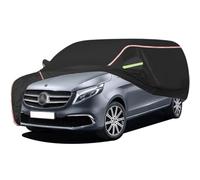 WOLWES Car Cover Are Suitable For Mercedes-Benz V-Class/Marco Polo/V-Class Extra Long V220d,V300d All-weather Windproof, Snowproof, Rainproof, UV-protected And Breathable All-season Universal With Sid