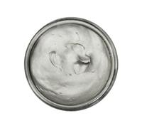 Woly Metallic Silver color Shoe Cream with FREE Applicator - Shoe Polish - Adult silver polish for Smooth and Grained Leather| light grey shoe polish - Leather Care shoe dye