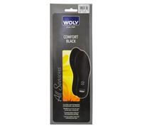 WOLY Unisex-Adult Comfort Insole 1817 Black 38 EU