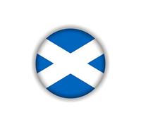 Womaha 2 Pcs Scotland Flag Badges for Adults Ø44mm Pin Badeg