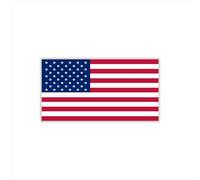 Womaha 30 Pcs Individual American Flag Temporary Tattoos World Cup European Cup Football Face Tattoo Stickers