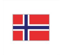 Womaha 30 Sheets Norway Flag Temporary Tattoos for Kids Adults Fans Fake Face Tattoo Stickers