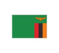 Womaha 30 Sheets Temporary Zambia Flag Tattoos for Kids Adults Fans Fake Face Tattoo Stickers