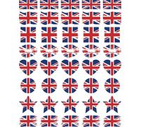 Womaha 40 Sheets UK Meme Flag Temporary Tattoos for Adults and Kids World Cup European Cup Football Face Tattoo Stickers…
