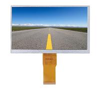 Womamaxsc 7 Inch IPS LCD Screen Module, 1024x600 HD Display with Full View Angle, High Brightness 500 cd/m² for Smart Home, Industrial Use, Security Doorbell and Vehicle Systems